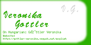 veronika gottler business card